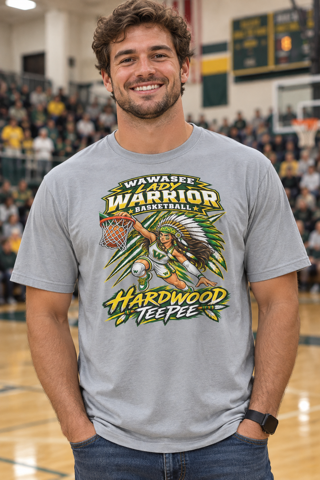 Lady Warrior basketball lifestyle photo