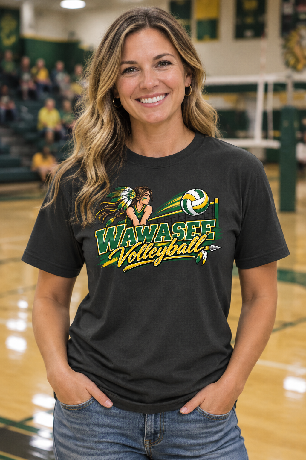 Volleyball Mascot lifestyle photo