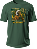 Wawasee Warrior Basketball T-Shirt - Forest Green
