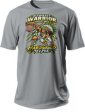 Wawasee Warrior Basketball Hardwood TeePee Tee in Gravel