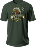 Wawasee Warrior Football T-Shirt - Forest Green