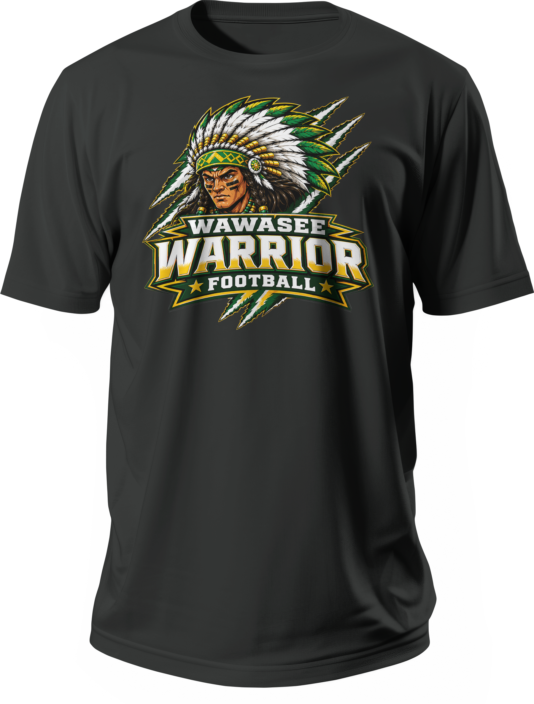 Wawasee Warrior Football T-Shirt