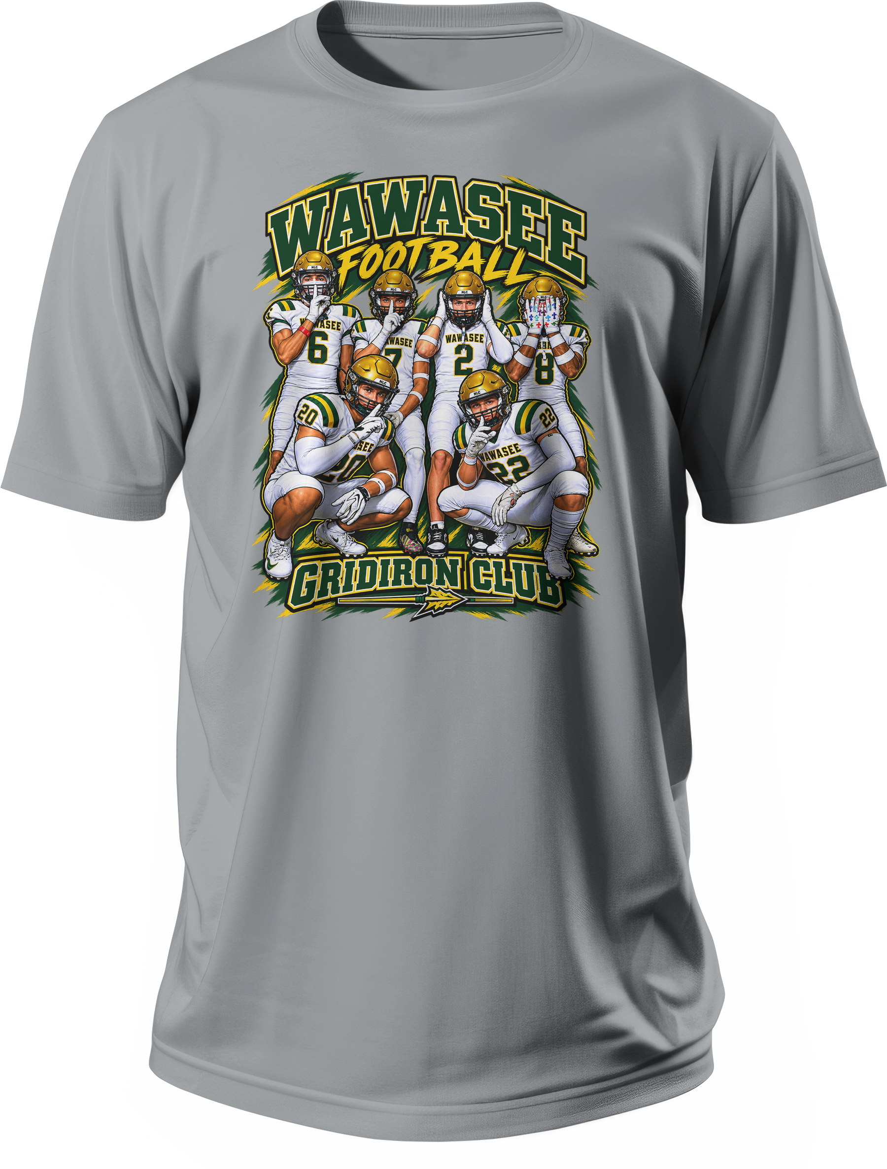 Wawasee Football Gridiron Club T-Shirt
