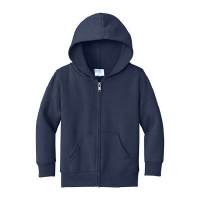 Toddler Core Fleece Full Zip Hooded Sweatshirt Thumbnail