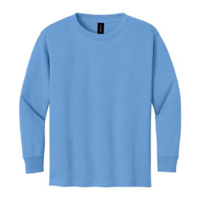 Youth Heavy Cotton 100% Cotton Long Sleeve T Shirt Thumbnail