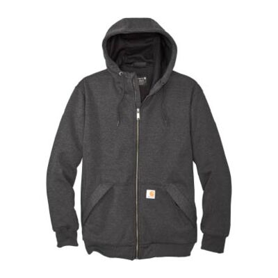 Midweight Thermal Lined Full Zip Sweatshirt Thumbnail
